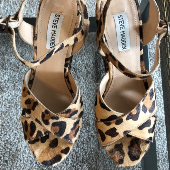 Steve Madden Platform Wedge Sandals - Picture 5 of 5